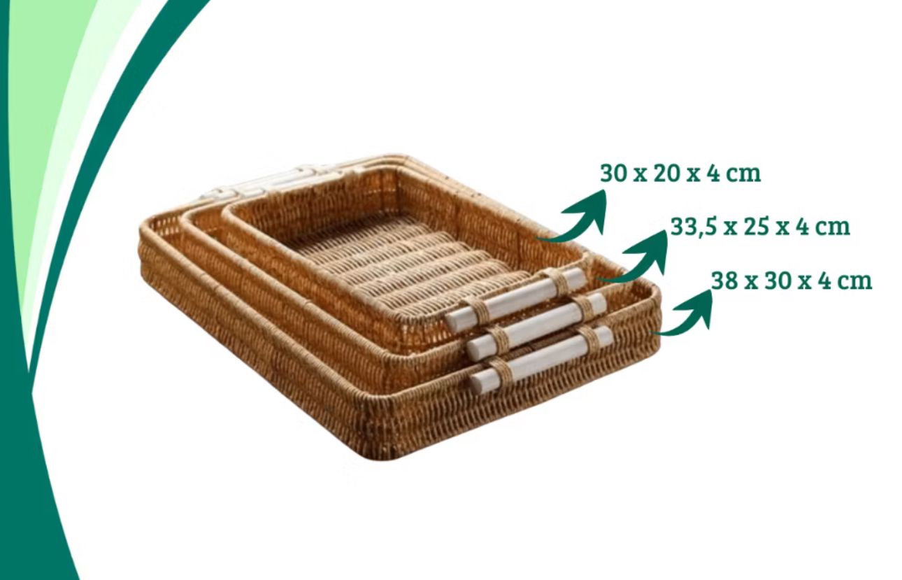 Cesto Vime Organizador Decorativo