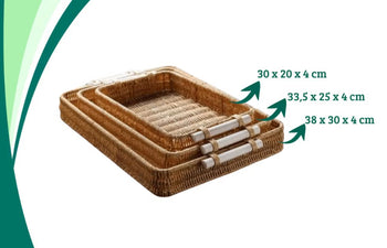 Cesto Vime Organizador Decorativo