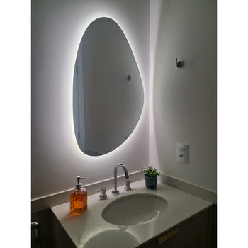 Espelho Orgânico com LED - Brilhe Sem Limites