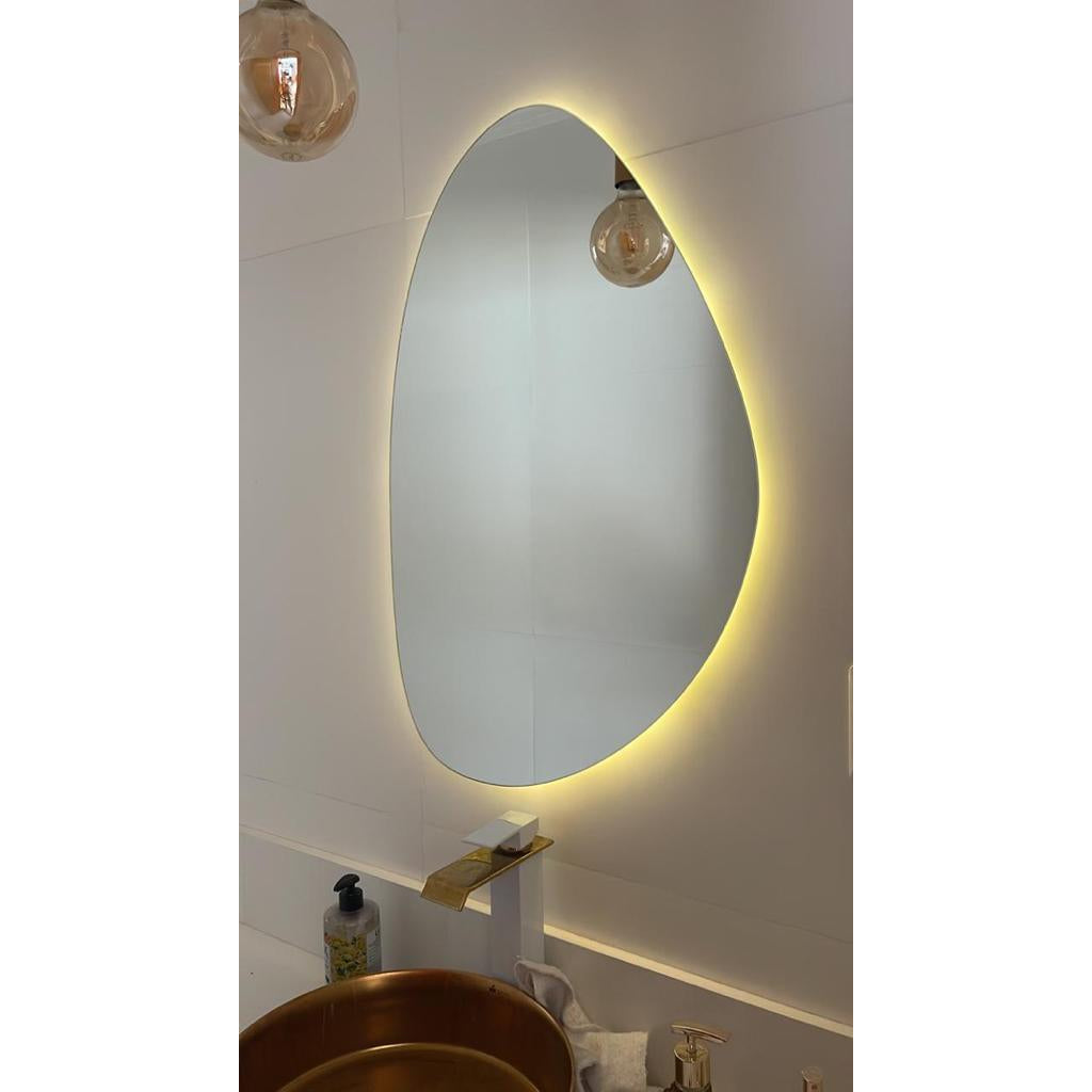 Espelho Orgânico com LED - Brilhe Sem Limites