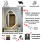 Espelho Orgânico com LED - Brilhe Sem Limites