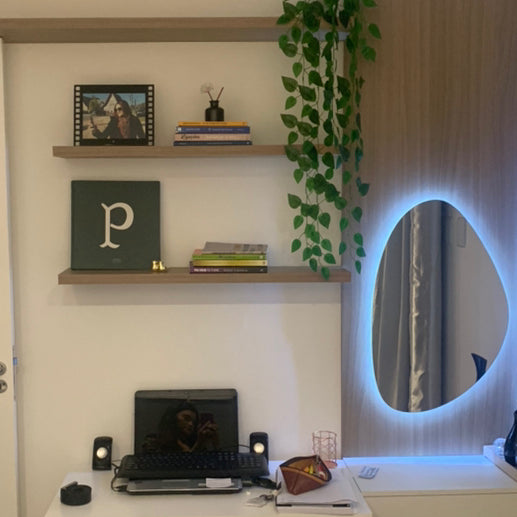 Espelho Orgânico com LED - Brilhe Sem Limites
