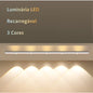 (Kit 2 uni) Luminária 3 Cores | Com Sensor De Movimento