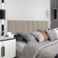 Placas de Cabeceira Modular Estofada