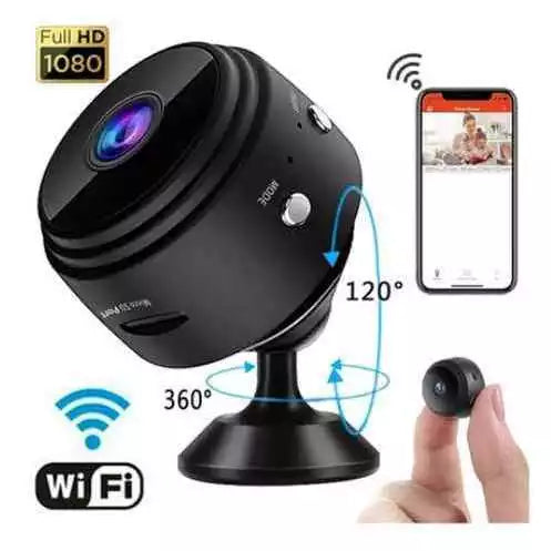 Mini Câmera Espiã Com Wifi | Gravador De Voz