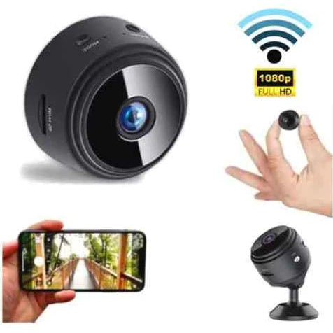 Mini Câmera Espiã Com Wifi | Gravador De Voz