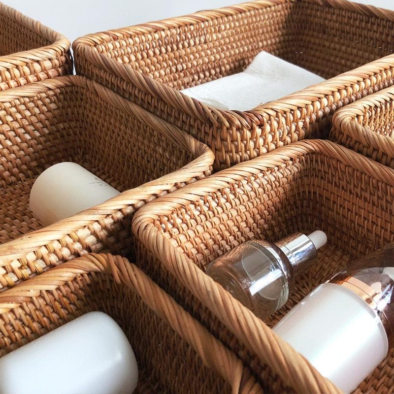 Cesto Vime Organizador Decorativo