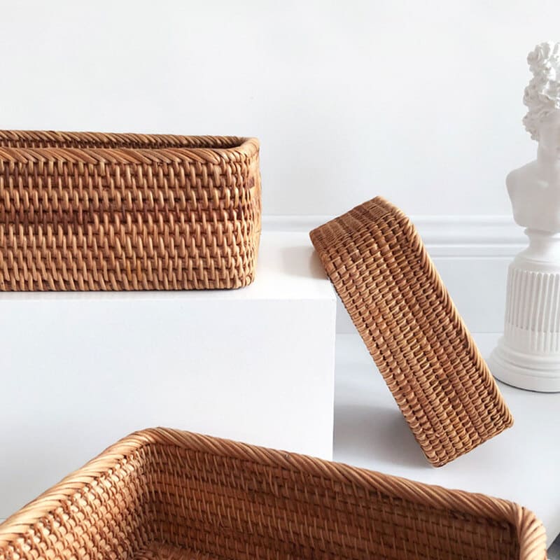Cesto Vime Organizador Decorativo