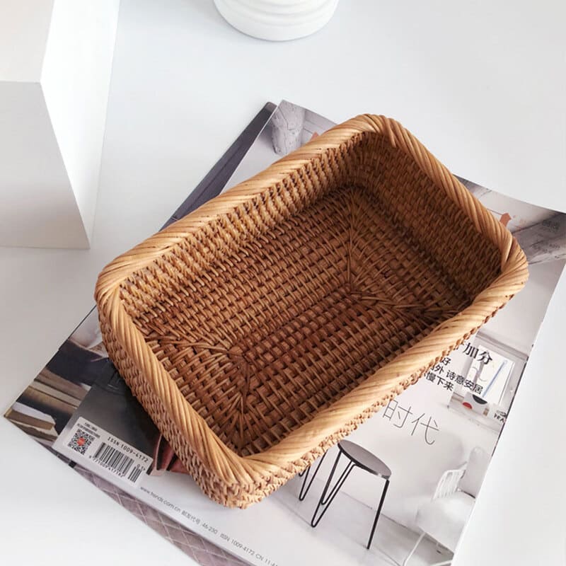 Cesto Vime Organizador Decorativo
