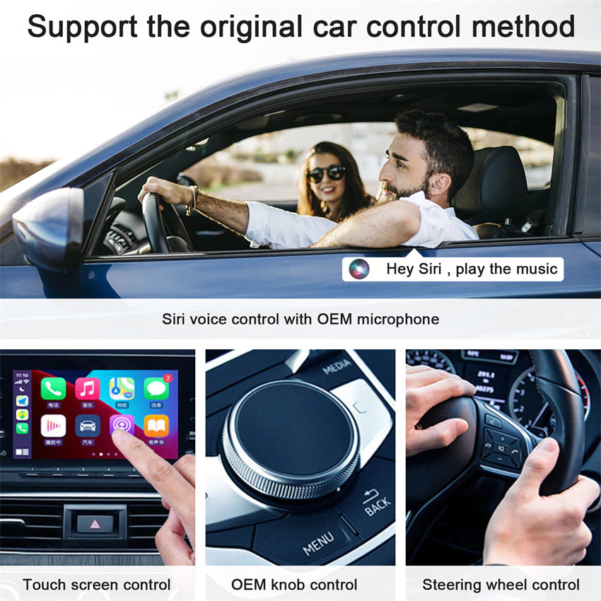 Adaptador Carplay e  Auto Android Sem Fio