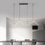 Lustre Pendente Led Linear Diamond