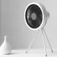 Ventilador Portátil Turbo com Tripé e Luz LED